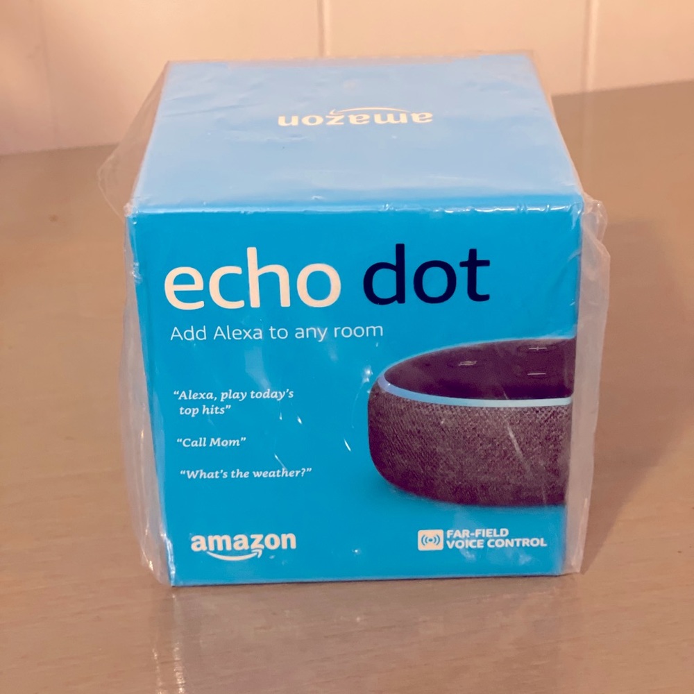 Brand new ECHO DOT (3rd generation)